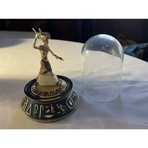 The Pharaoh Hunter Franklin Mint Lim Ed Hand Painted w/ COA Sculpt OWV3595